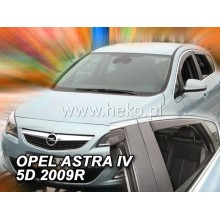 Дефлекторы боковых окон Team Heko для Opel Astra IV J Sedan (2009-2015)